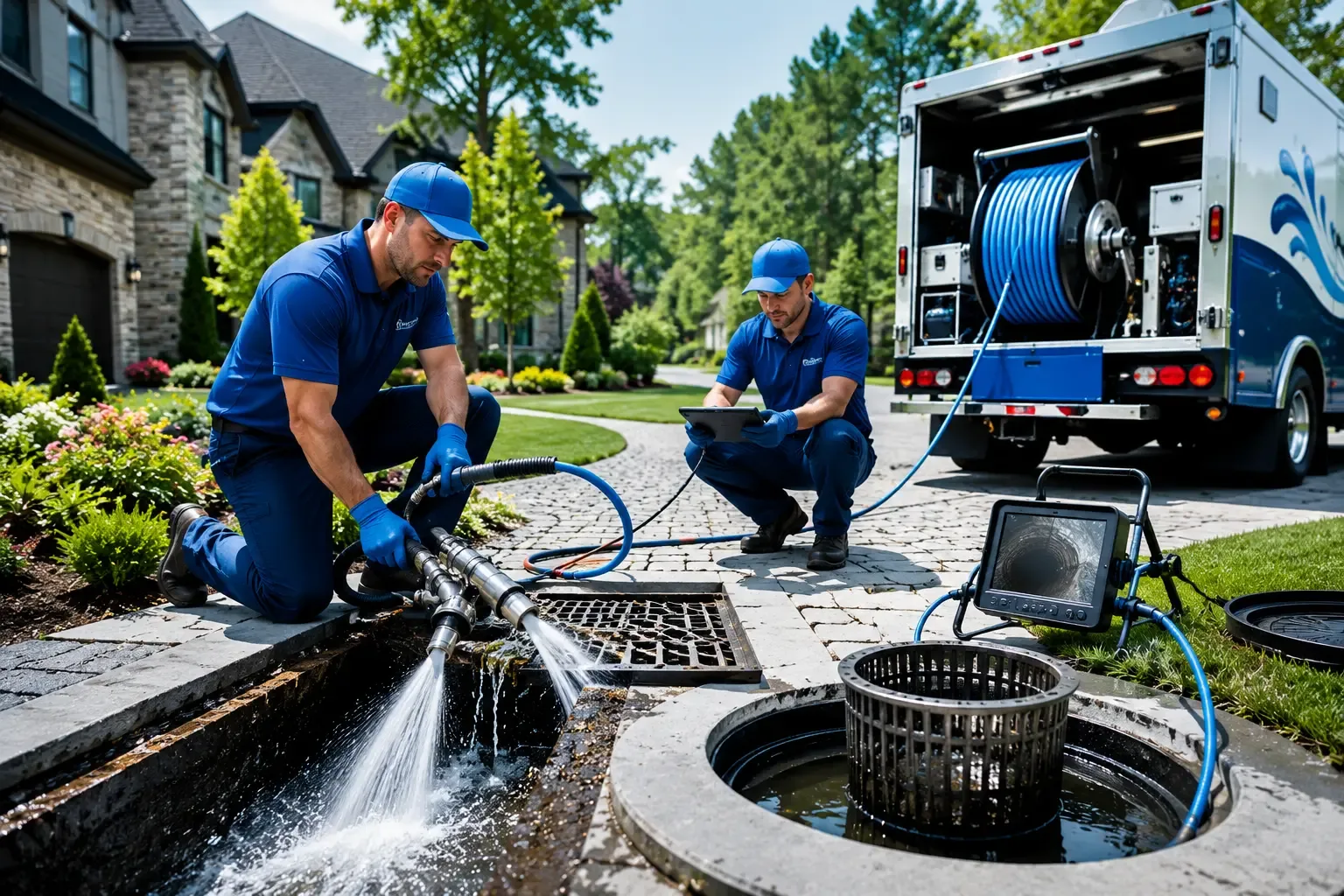 Local outdoor drain cleaning professionals in Lewistown, PA